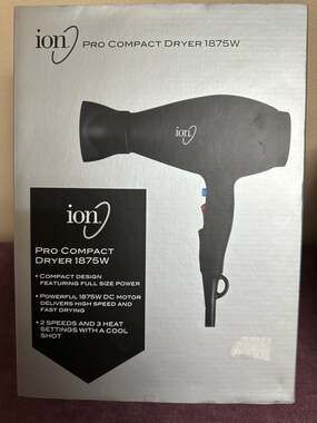 Ion Pro Compact Hair Dryer 1875W